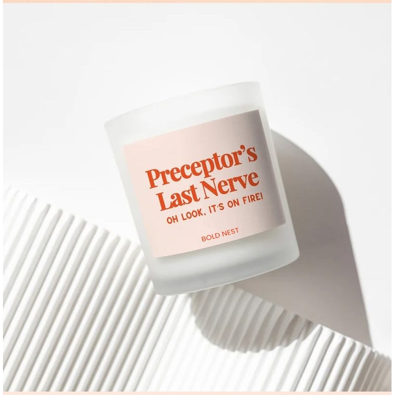 Funny Nurse Candle Gift For Nursing Students Nurse Graduation Gift RN Humor Candle 0