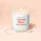 Funny Nurse Candle Gift For Nursing Students Graduation Nurse Appreciation Humor Candle Unique RN 0