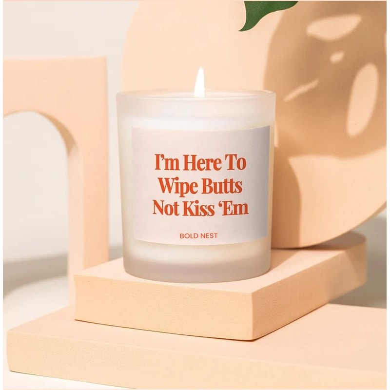 Funny Nurse Candle Gift For Her RN CNA Nurse Appreciation Candle Nursing Graduation Humor Gift 0