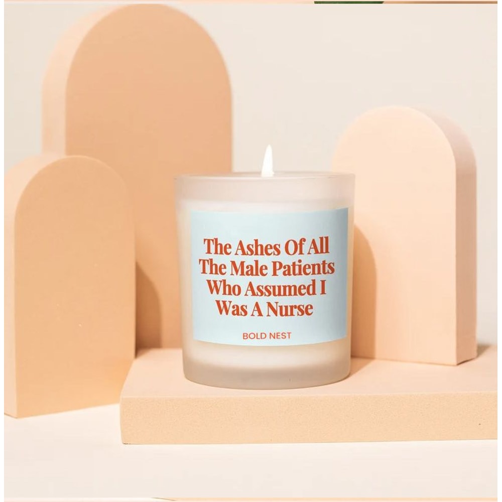 Funny Nurse Candle Gift For Nursing Students Graduation Nurse Appreciation Humor Candle 0