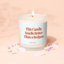 funny nurse candle gift for nurses | nurse appreciation & graduation candle, icu er np humor gift