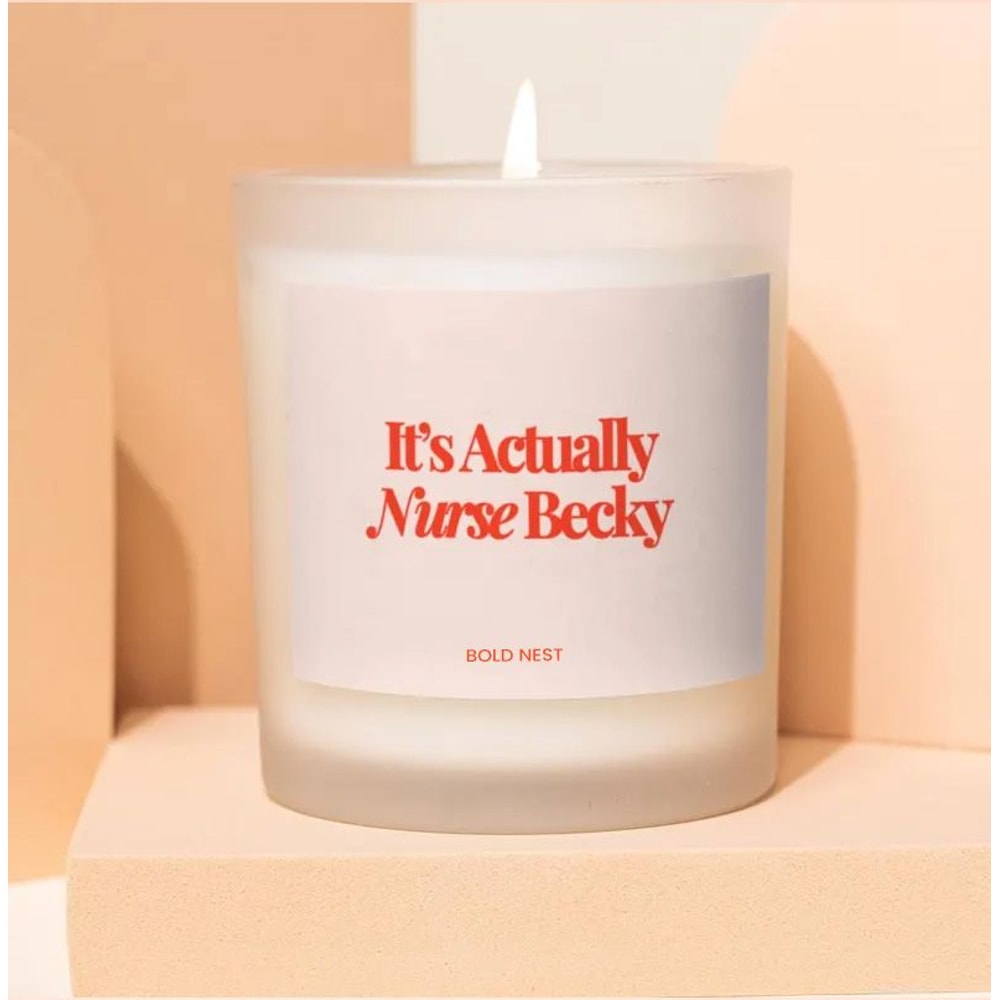 Personalized Nurse Graduation Candle Gift Funny Nurse Gift For Her New Nurse Nursing Student Appr 0