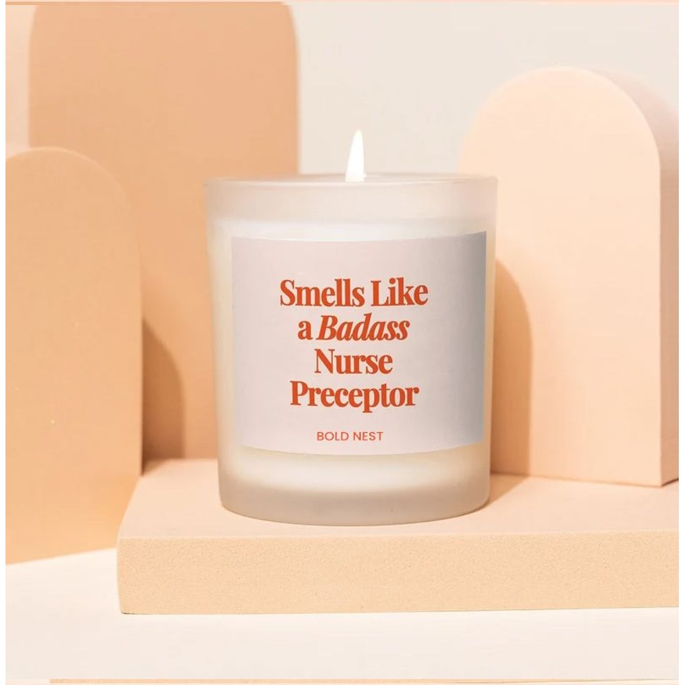 Funny Nurse Preceptor Candle Gift Nursing School Appreciation Graduation Thank You Candle 0