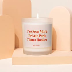 funny nurse candle gift for nurses | midwife, doula & nursing student graduation humor candle, labor & delivery nurse