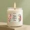 Happy Mothers Day Candle Gift For Mom Floral Soy Candle Mothers Day Gift Personalized Candle From D 0
