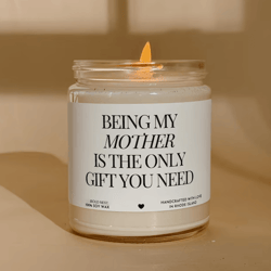 mothers day candle best mom gift funny mom soy wax candle birthday gift for mom relaxing home decor candle