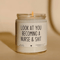 Nurse Gift Look At You Becoming A Nurse Candle Nursing School Graduation Soy Wax Gift For Future Nu 0
