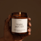 Warm Cozy Soy Candle For Home Orange Cinnamon Clove Fall Scented Candle 0