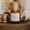 Fraser Fir Soy Candle In Amber Jar Pine Scented Christmas Candle For Cozy Holiday Homes 0