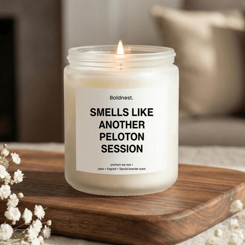 Smells Like Another Peloton Session Candle Peloton Lover Gift Fitness Gift For Her Exercise Enthusi 0
