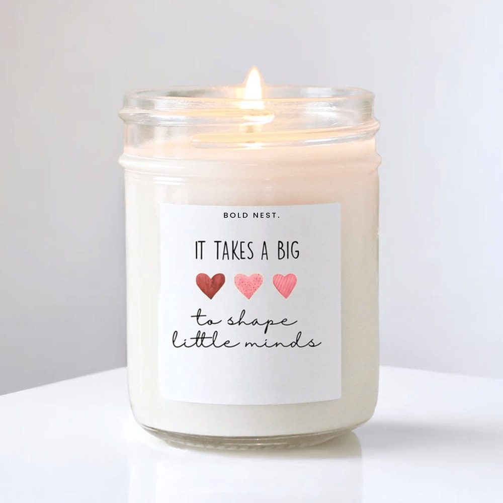 Teacher Appreciation Candle Gift For Teacher Mentor Gift Preschool Teacher Thank You Gift End Of Ye 0
