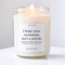 Funny College Student Gift Candle Dorm Room Gift Graduation Gift I Hope Your Roommate Isnt A Weirdo 0