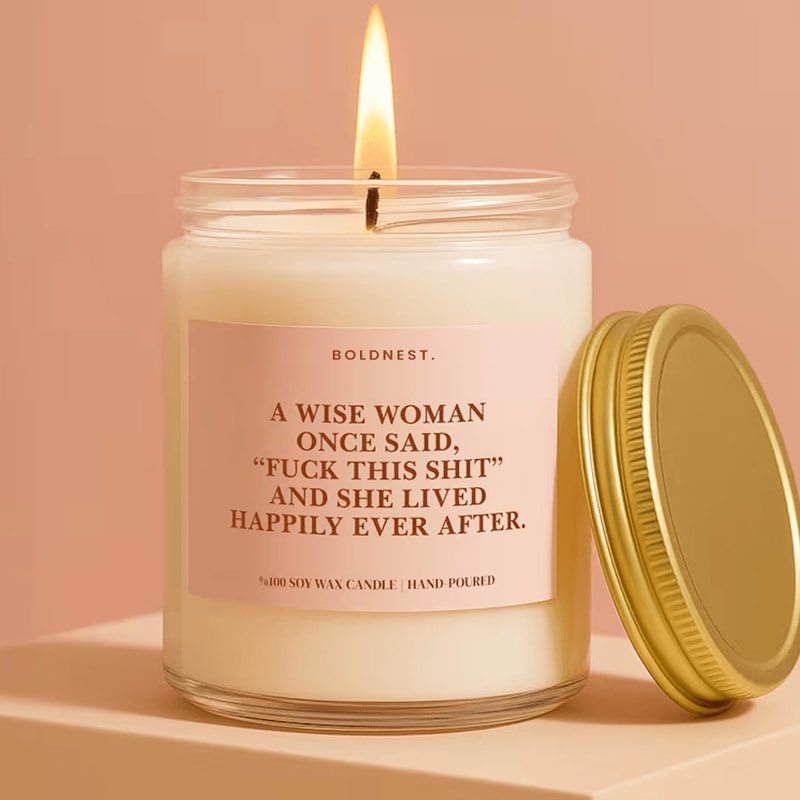 Funny Candle Gift For Women Sarcastic Candle Best Friend Gift Divorce Gift Breakup Gift Self Care C 0