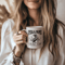 New Mom Mug Feral Moms Social Club Funny Coffee Cup Expecting Mom Baby Shower Gift Mug 0
