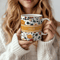 Personalized Name Mug Custom Wildflower Coffee Cup Vintage Floral Boho Gift For Her Bridal Party C 0