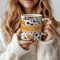 Personalized Name Mug Custom Wildflower Coffee Cup Vintage Floral Boho Gift For Her Bridal Party C 0