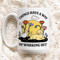 Things Have A Way Of Working Out Mug Inspirational Dog Coffee Mug Cute Positive Quote Ceramic Coffe 0