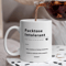 Funny Fucktose Intolerant Sarcastic Coffee Mug Offensive Humor Definition Cup Gag Gift For Friends 0
