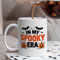In My Spooky Era Mug Pumpkin Bats Halloween Coffee Cup Spooky Season Fall Aesthetic Mug Gift 0