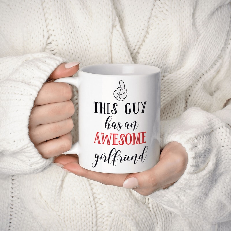 Valentine Coffee Mug For Him Boyfriend Anniversary Mug Romantic Gift Mug For Men 0