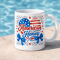 American Honey Mug Coquette Bow Patriotic Coffee Cup 4th Of July Red White Blue Summer Gift Mug 0