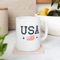 USA Flag 4th Of July Mug Independence Day Ceramic Coffee Cup Patriotic Gift 0