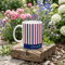 America 250th Anniversary Personalized Mug 17762026 Patriotic Nautical Striped USA Custom Name Cof 0