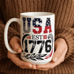 usa 250th anniversary patriotic coffee mug – 1776–2026 freedom ceramic 4th of july gift cup
