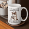 Funny Grumpy Cat Sarcastic Coffee Mug CoWorker Humor Gift Cup 0