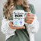 Personalized Mom Handprint Mug Custom This Amazing Mom Belongs To Gift For Mothers Day Birthday 0