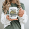 Downward Spiral Frog Mug Funny Yoga Coffee Cup Burnout Mental Health Humor Gift For Friend Coworker 0