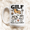 GILF Mug 15 Oz Funny Cat Mug Gosh I Love Felines Coffee Mug Cute Cat Lover Gift Ceramic Coffee Cup 0