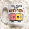 You Will Always Be My Best Tea Mug 15 Oz Personalized Best Friend Mug Cute Tea Lover Coffee Cup Gif 0