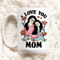 I Love You Mom Mug 15 Oz Cute Mothers Day Coffee Mug Daughter To Mom Gift Floral Ceramic Cup 0