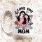 I Love You Mom Mug 15 Oz Cute Mothers Day Coffee Mug Daughter To Mom Gift Floral Ceramic Cup 0