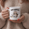 Bare Minimum Mode Raccoon Mug Funny Coworker Coffee Cup Burnout Work Humor Sarcastic Office Gift 0