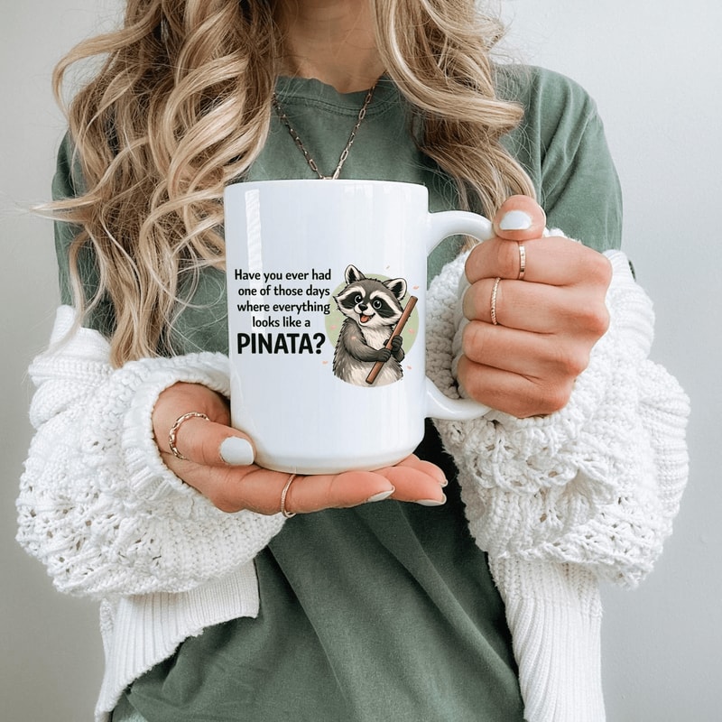 Have You Ever Had One Of Those Days Raccoon Mug Funny Sarcastic Coworker Coffee Cup Office Humor G 0