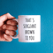 Funny Sergeant Mug 15 Oz Mug Sergeant Brown Coffee Mug Police Humor Gift For Officers Friends 0