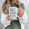 Colorful Best Mom Ever Accent Coffee Mug Mothers Day Birthday Gift Cup 0