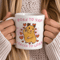 Born To Yap Forced To Work Mug 15 Oz Mug Funny Cat Coffee Mug Cute Introvert Gift Coworker Humor Mu 0
