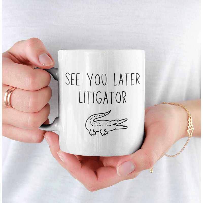 Funny Lawyer Mug Attorney Ceramic Coffee Cup Gift For Legal Professionals 0
