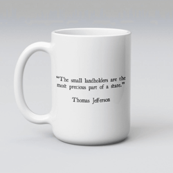the small things homesteading mug – inspirational coffee gift for simple living