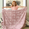 Personalized Name Blanket Custom Baby Girl Gift Soft Kids Throw For Nursery And Christmas 0
