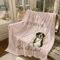 Personalized Pet Photo Blanket Custom Dog Memorial Keepsake Gift For Pet Lovers 0