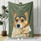 Custom Pet Photo Blanket Personalized Dog And Cat Portrait Memorial Keepsake Gift 0