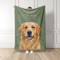 Custom Pet Photo Blanket Personalized Dog And Cat Portrait Memorial Keepsake Giftt 0