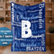 Personalized Boy Name Blanket Custom Initial Toddler Throw Nursery Keepsake Gift 0
