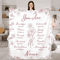 Personalized Bible Verse Blanket Custom Christian Name Throw For Women And Girls 0
