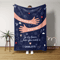 Personalized Hug Blanket With Custom Name Comfort Throw For Long Distance Loved Ones 0