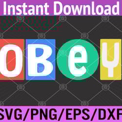 j-hope obey svg, eps, png, dxf, digital download